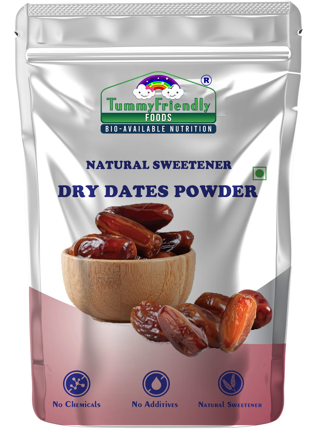 TummyFriendly Foods Dry Dates Powder from Premium Arabian Dates (300 g) - EarthBased 