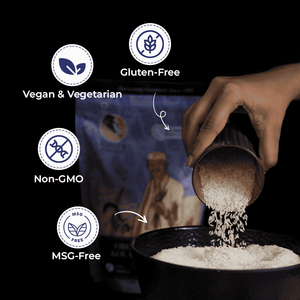 Organic Kolam White Rice - 1 kg - EarthBased 