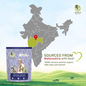 Organic Kolam White Rice - 1 kg - EarthBased 