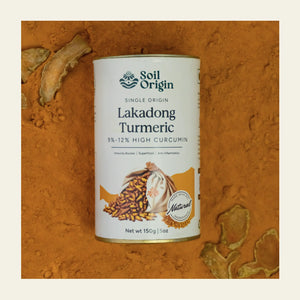 Single Origin Lakadong Turmeric Powder - EarthBased 