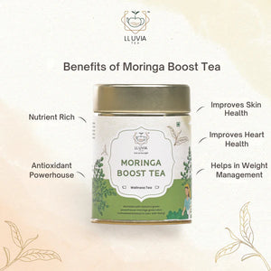 Moringa Boost Tea by Lluvia Tea - EarthBased 