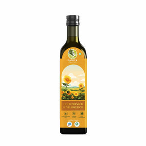 Organic Cold Pressed Sunflower Oil - EarthBased 