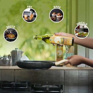 Organic Cold Pressed Sunflower Oil - EarthBased 