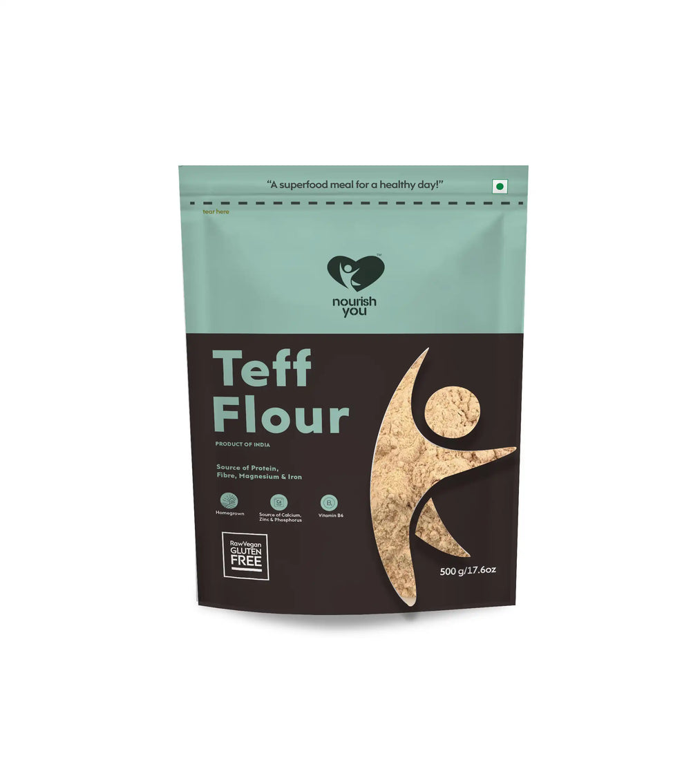 Nourish You TEFF FLOUR 500G - EarthBased 
