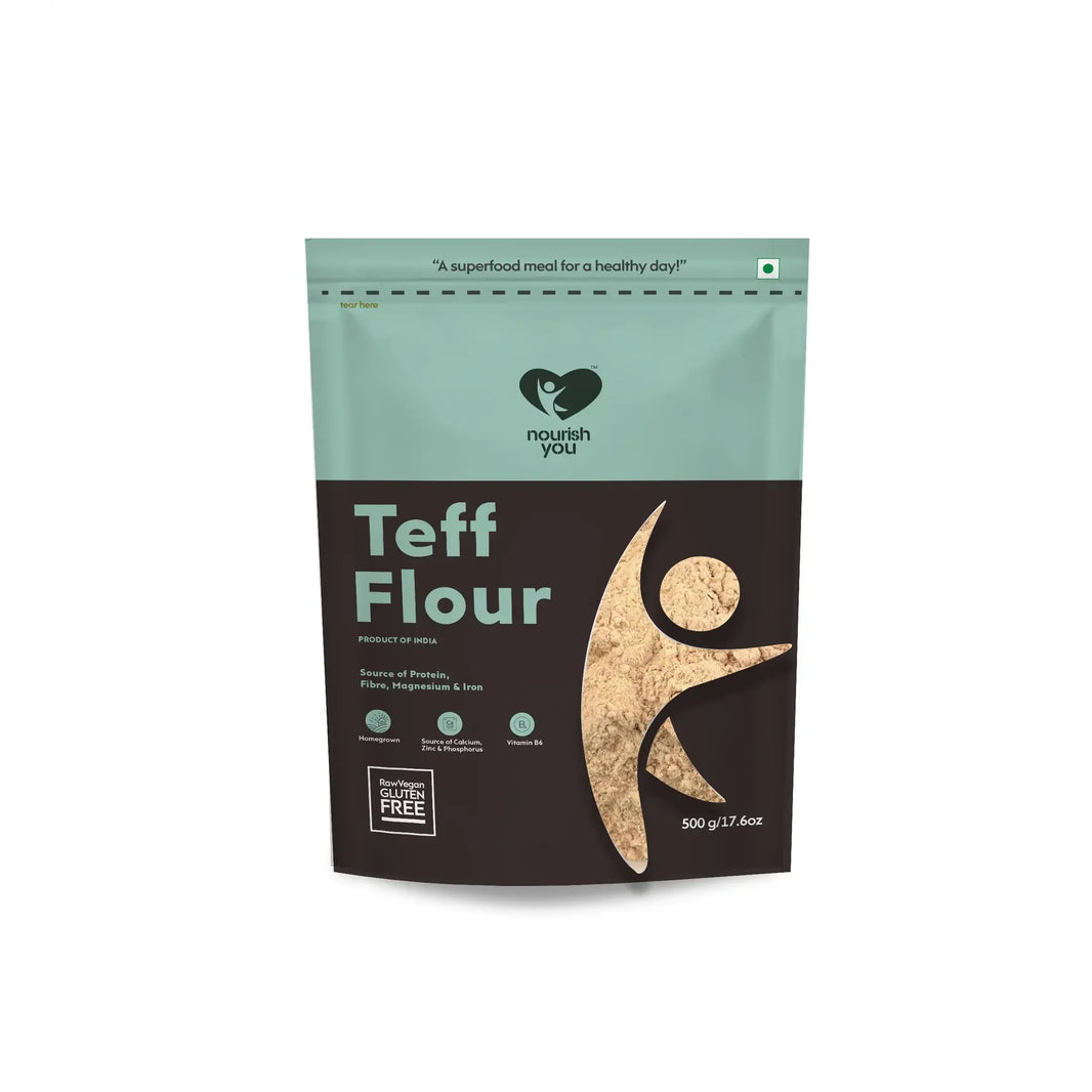 Nourish You TEFF FLOUR - 2 x 500G - EarthBased 