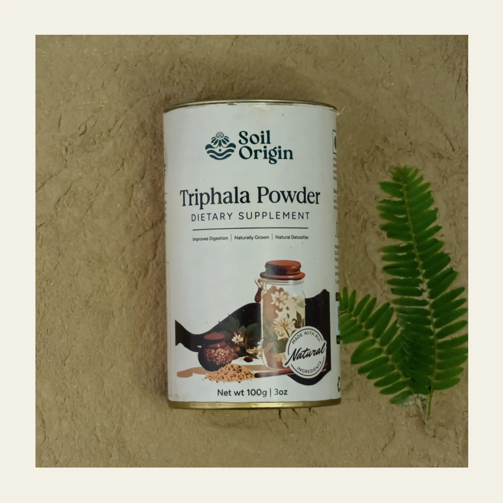 Triphala Powder | Soil Origin - EarthBased 