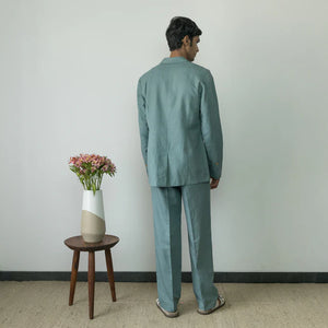 SINGLE-BREASTED TAILORED BLAZER - EarthBased 