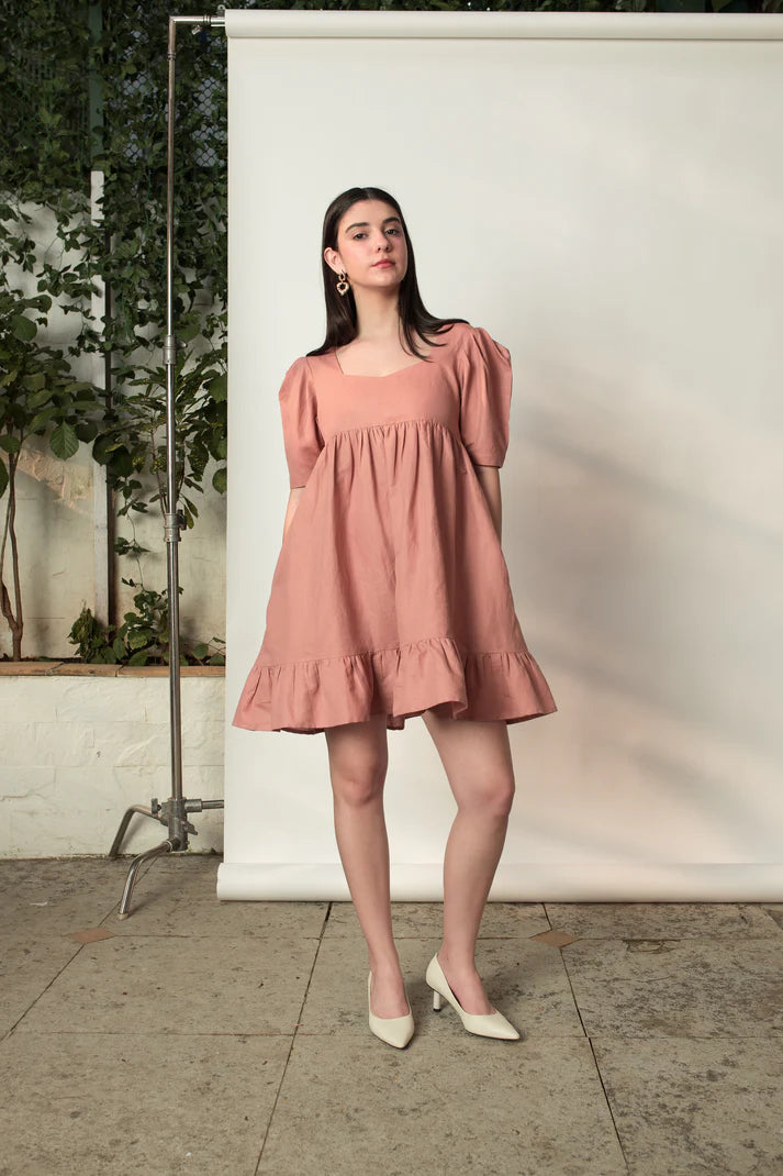 Tiered Mini Dress - EarthBased 