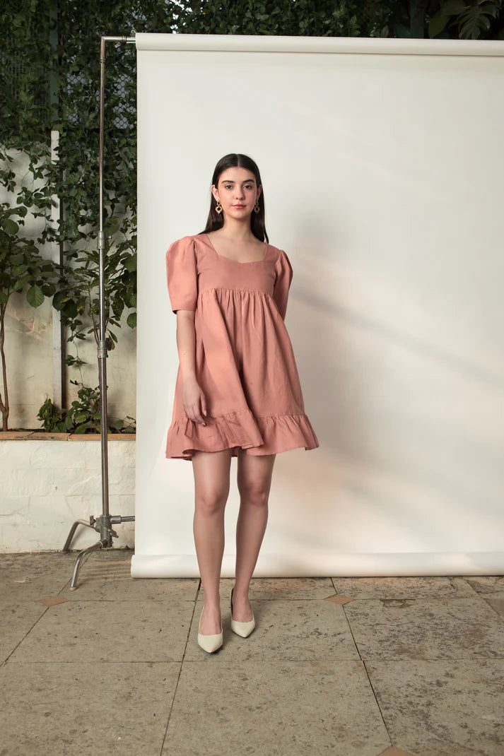 Tiered Mini Dress - EarthBased 