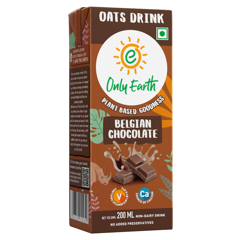 Oats Shake | Belgian Chocolate by Only Earth - EarthBased 
