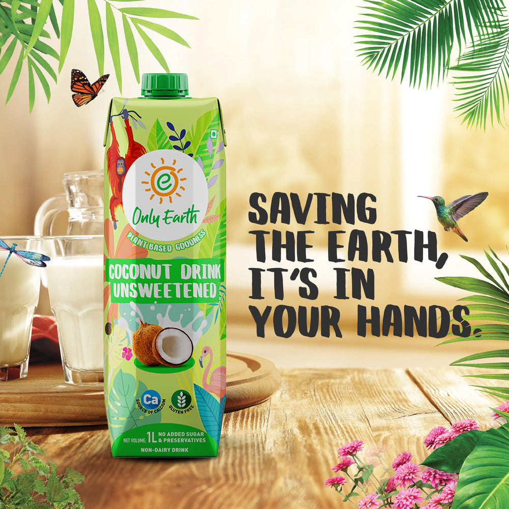 Coconut Drink 1 litre by Only Earth - EarthBased 