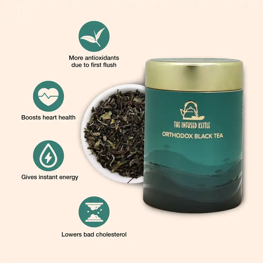 Orthodox Black Tea | The Infused Kettle - EarthBased 