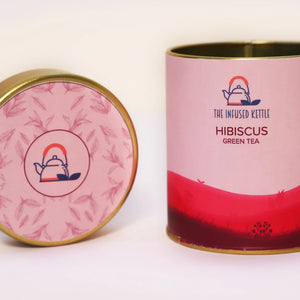 The Infused Kettle Hibiscus Green Tea - EarthBased 