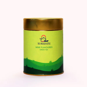 The Infused Kettle Premium Wine Flavoured Green Tea - EarthBased 