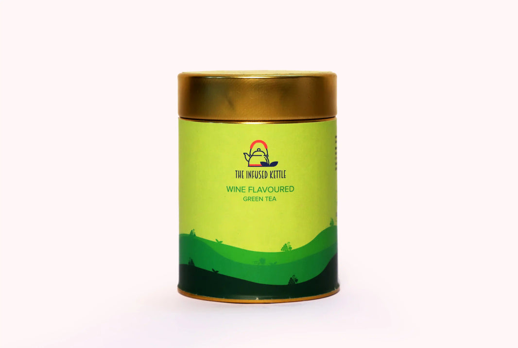 The Infused Kettle Premium Wine Flavoured Green Tea - EarthBased 