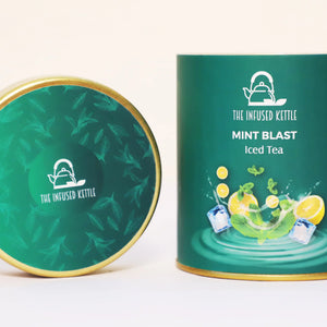 Iced Mint Blast Green Tea | The Infused Kettle - EarthBased 