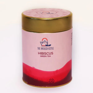 The Infused Kettle Hibiscus Green Tea - EarthBased 