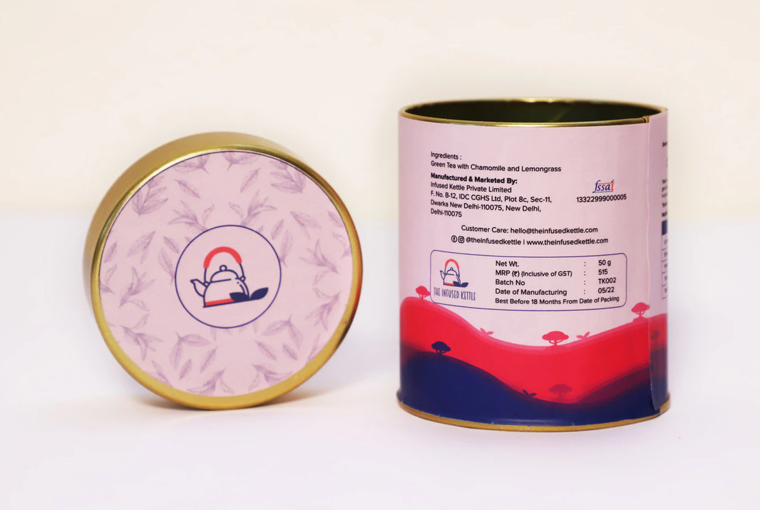 The Infused Kettle Relaxing Green Tea - EarthBased 