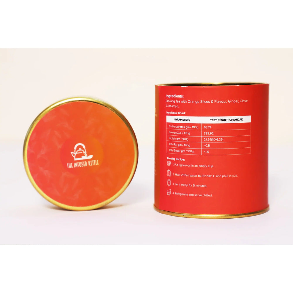 The Infused Kettle | Orange Oolong Iced Tea - EarthBased 