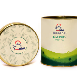 The Infused Kettle Immunity Green Tea - EarthBased 