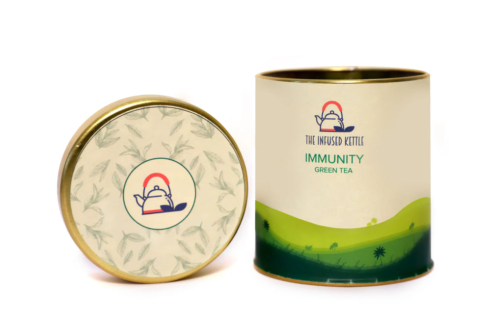 The Infused Kettle Immunity Green Tea - EarthBased 