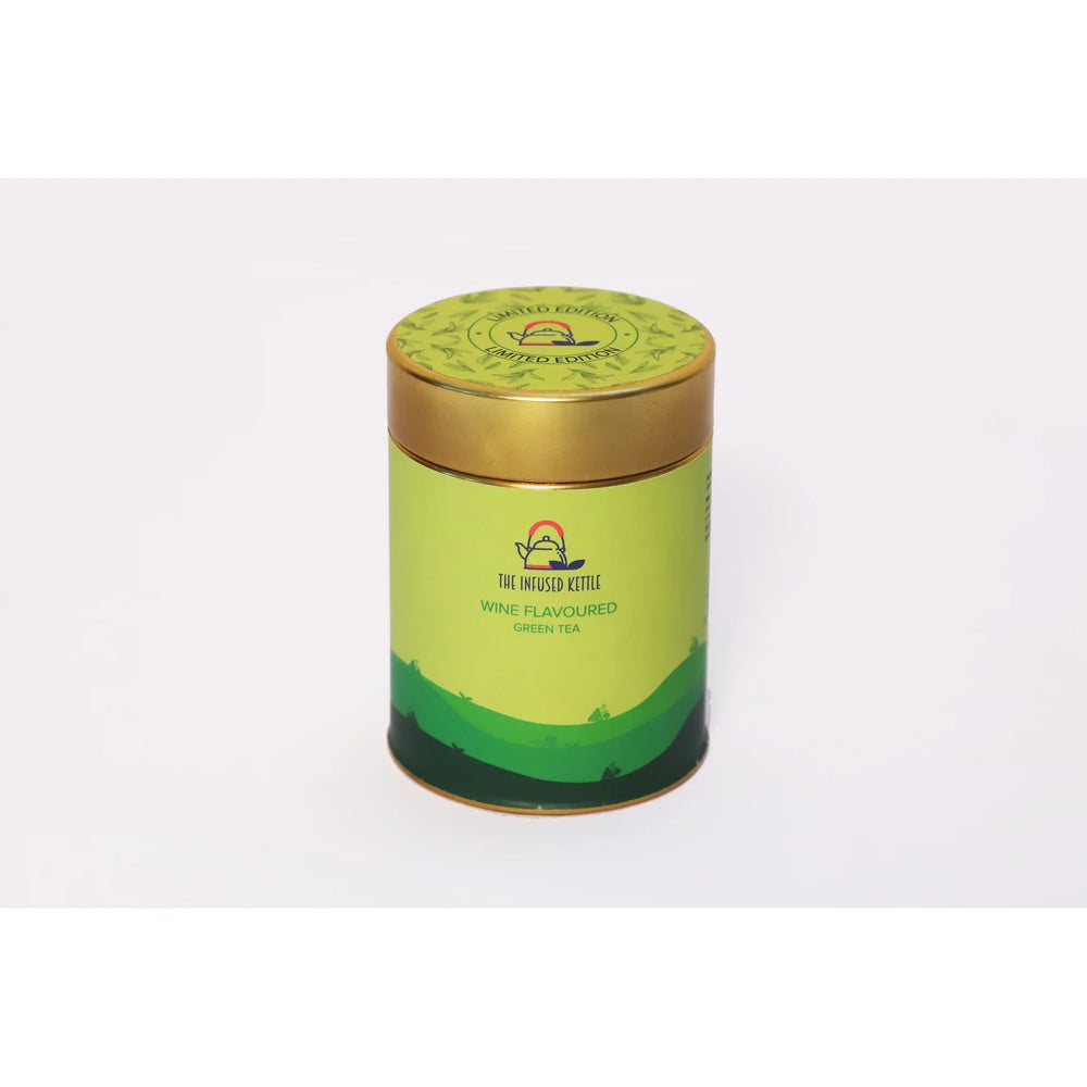 The Infused Kettle Premium Wine Flavoured Green Tea - EarthBased 