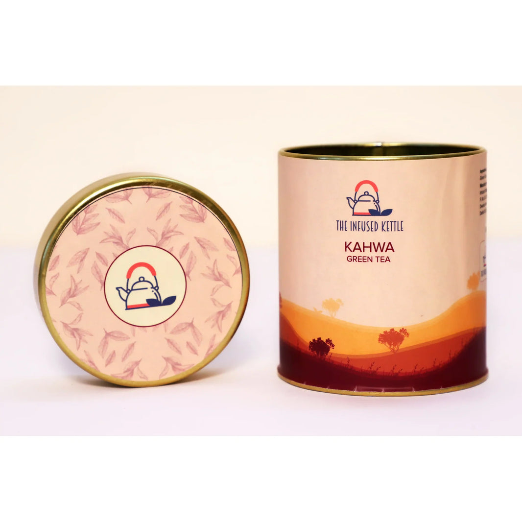 The Infused Kettle Kahwa Green Tea - EarthBased 