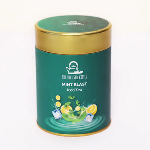 Iced Mint Blast Green Tea | The Infused Kettle - EarthBased 