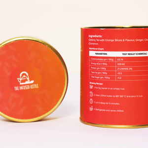 The Infused Kettle | Orange Oolong Iced Tea - EarthBased 