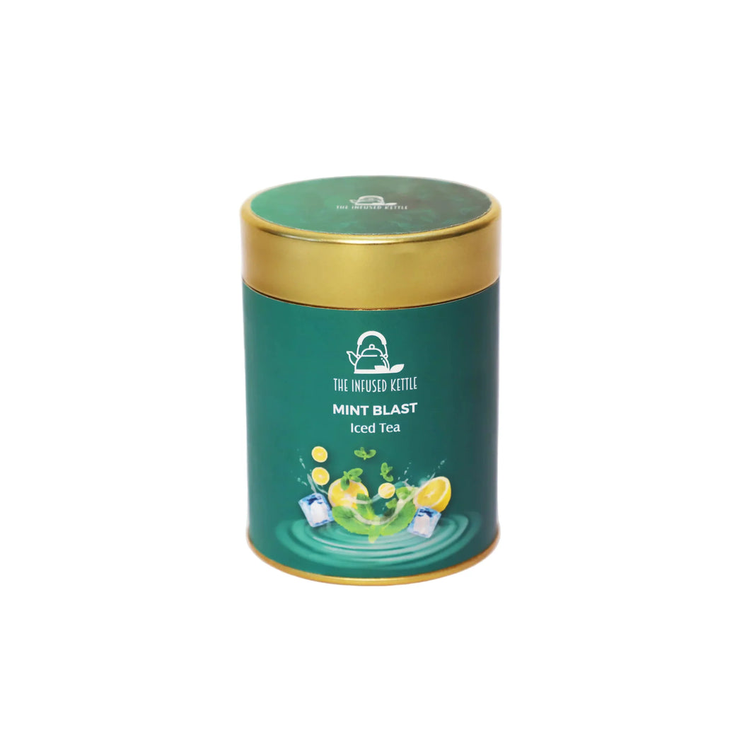 Iced Mint Blast Green Tea | The Infused Kettle - EarthBased 