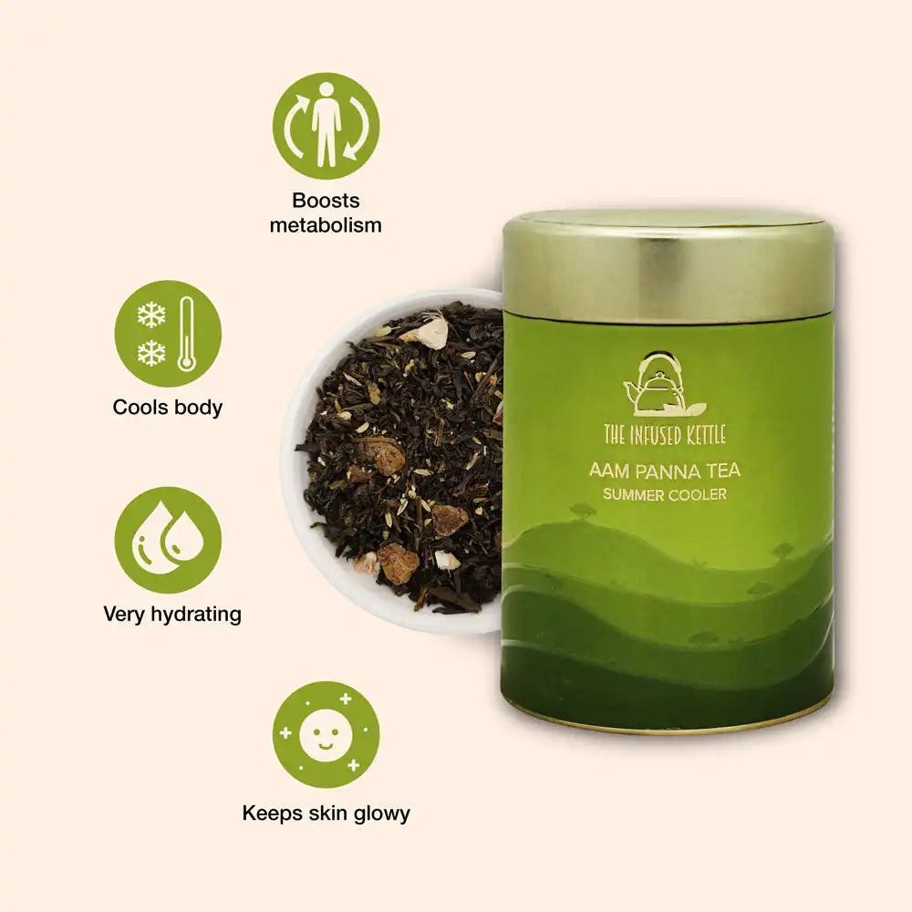 The Infused Kettle Premium Aam Panna Tea - EarthBased 