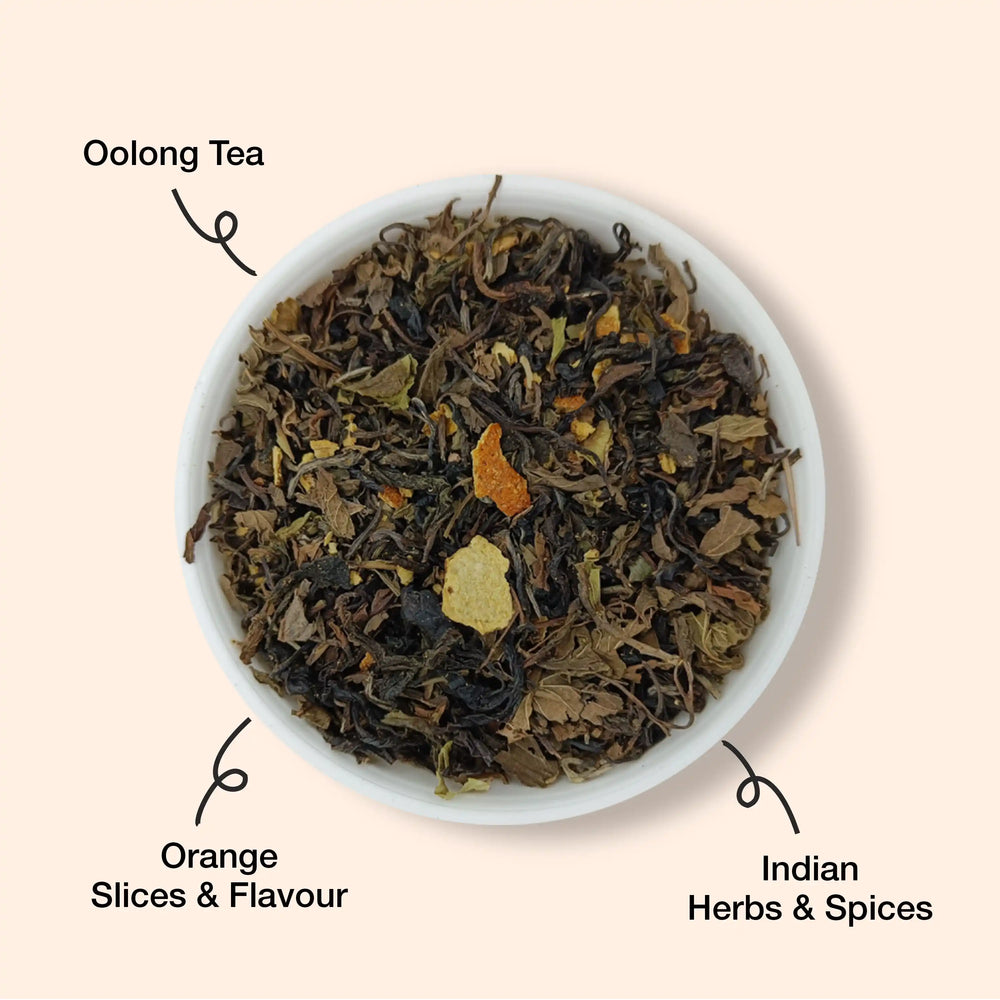 The Infused Kettle | Orange Oolong Iced Tea - EarthBased 