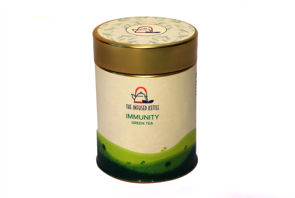 The Infused Kettle Immunity Green Tea - EarthBased 