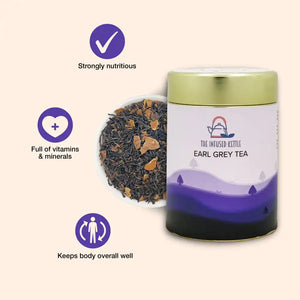 The Infused Kettle Earl Grey Black Tea - EarthBased 