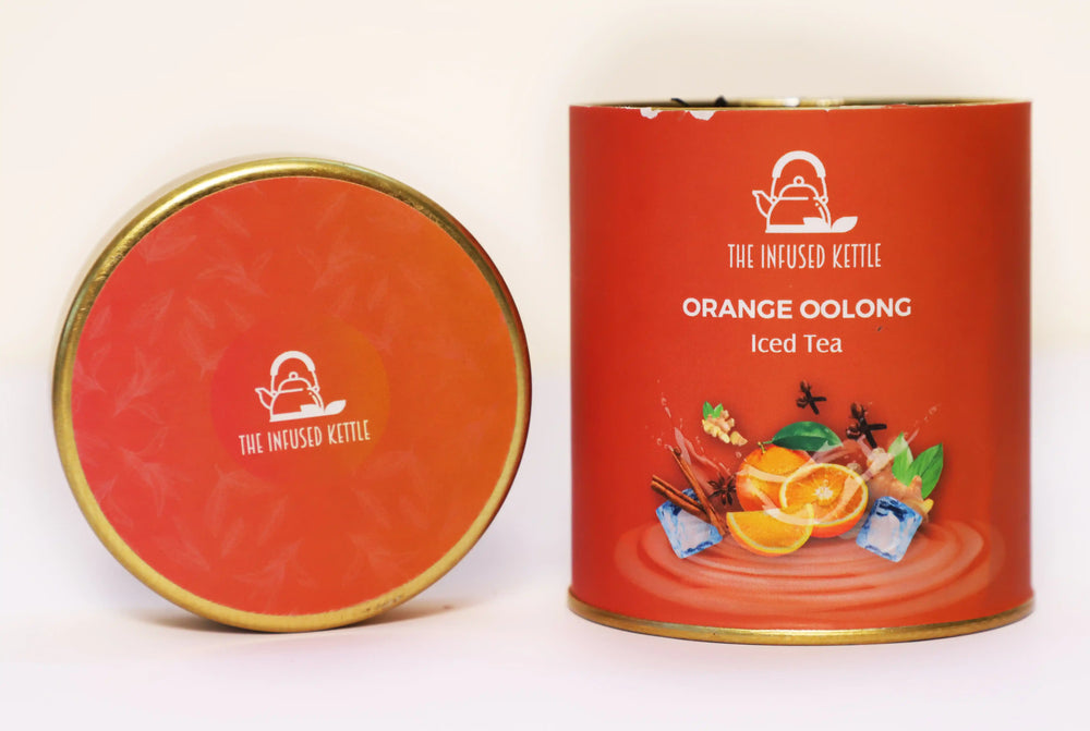 The Infused Kettle | Orange Oolong Iced Tea - EarthBased 