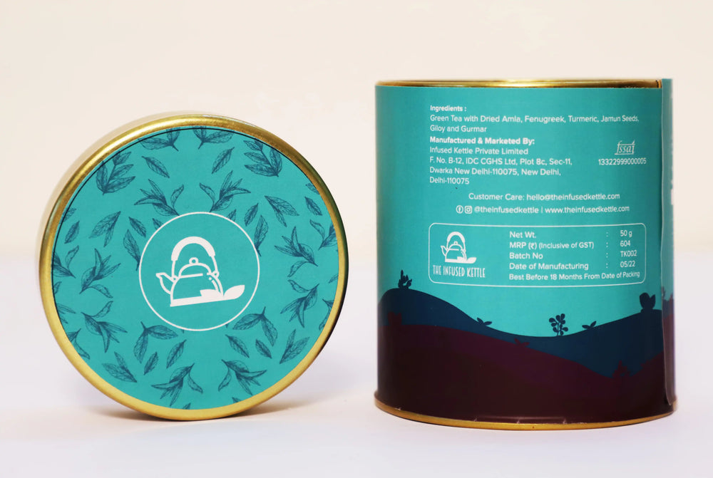 Anti Diabetic Green Tea | The Infused Kettle - EarthBased 