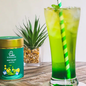 Iced Mint Blast Green Tea | The Infused Kettle - EarthBased 