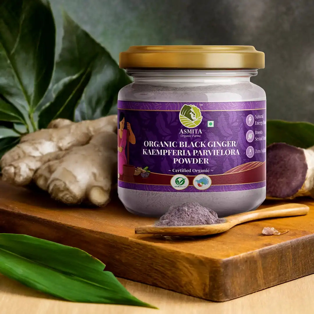 Organic Black Ginger Powder - EarthBased 