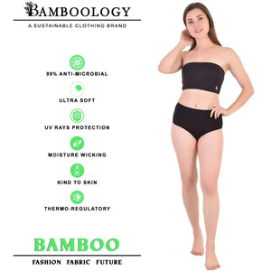 Bamboo Fabric Tube Top | Black - EarthBased 