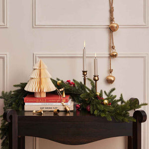 Antique Brass Bell (set of 3) - EarthBased 