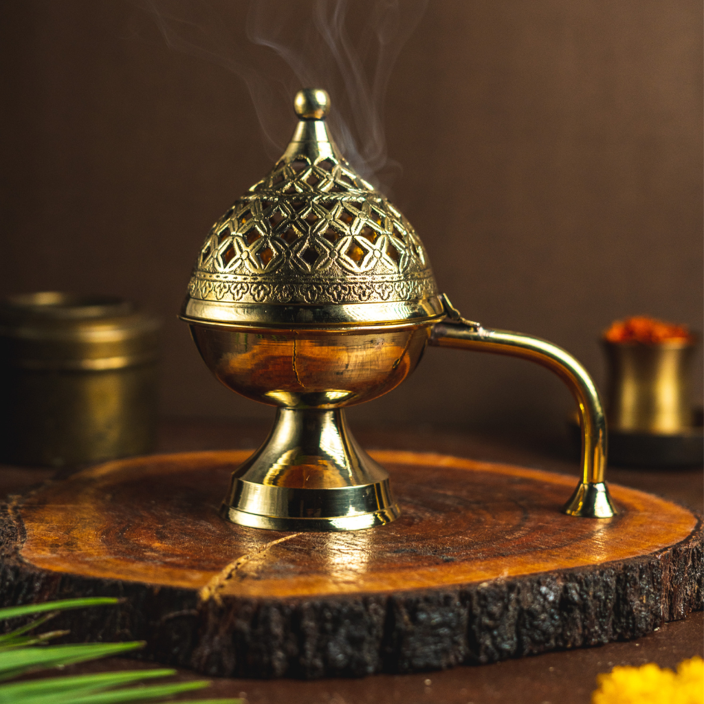 Brass Dhooni | Dhooni | Gulessence -BIG - EarthBased 