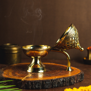 Brass Dhooni | Dhooni | Gulessence -BIG - EarthBased 