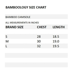 Bamboo Fabric Camisole – Soft, Breathable, Eco-Friendly, and Stylish for All-Day Comfort and Elegance | Black - EarthBased 