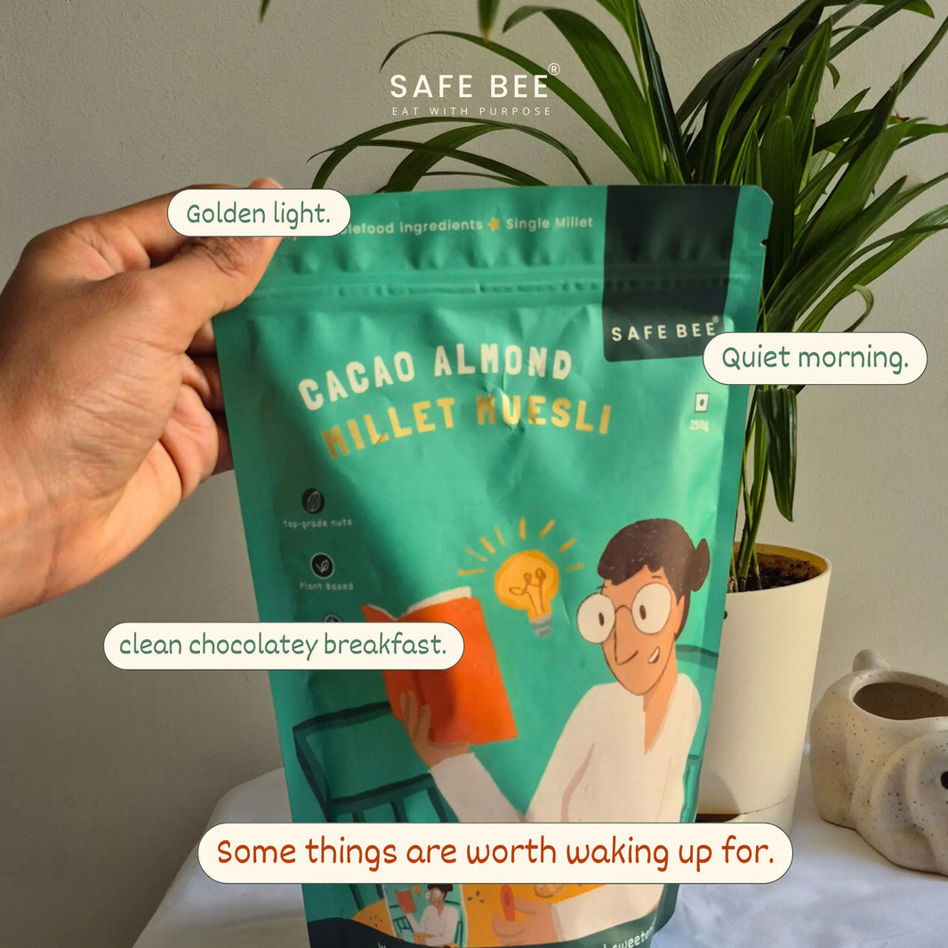 Cacao Almond Millet Muesli (Ragi Millet Cereal) 250g