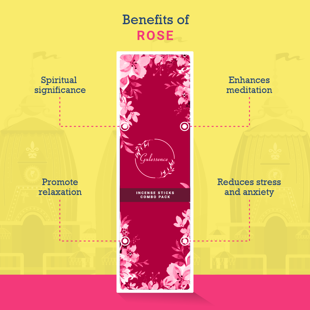 Premium Combo Box of Floral Incense sticks| Gulessence - EarthBased 
