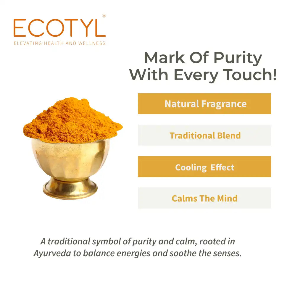 Ecotyl Chandan Teeka | Natural Sandalwood Teeka | Puja & Meditation | 50g - EarthBased 