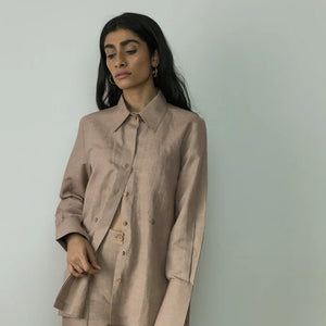 CINCHED WAIST SHIRT - EarthBased 