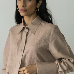 CINCHED WAIST SHIRT - EarthBased 