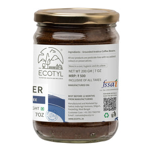 Ecotyl Coffee Powder | 100% Arabica | Strong Flavour & Rich Aroma | 200g - EarthBased 