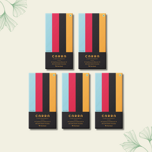 CARRA Cashews & Biscotti in 55% Dark Chocolate 50G - EarthBased 